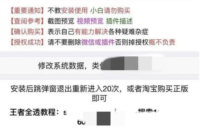 王者荣耀透视挂遭外挂入侵，涉案人被判刑！